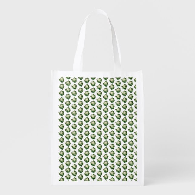 Cauliflower pattern grocery bag (Front)