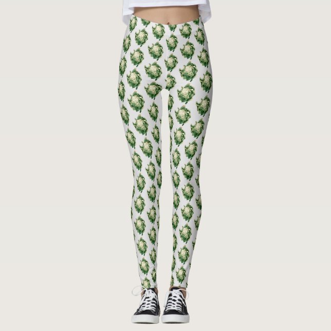 Cauliflower pattern leggings (Front)