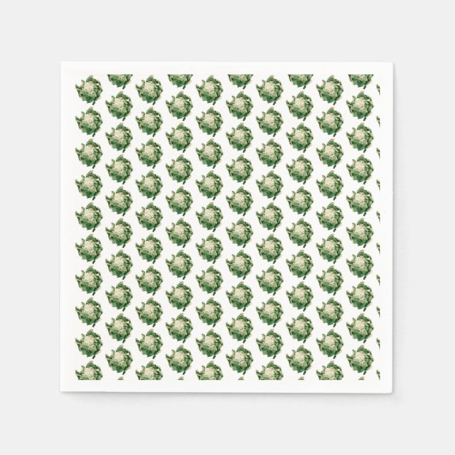 Cauliflower pattern napkins (Front)