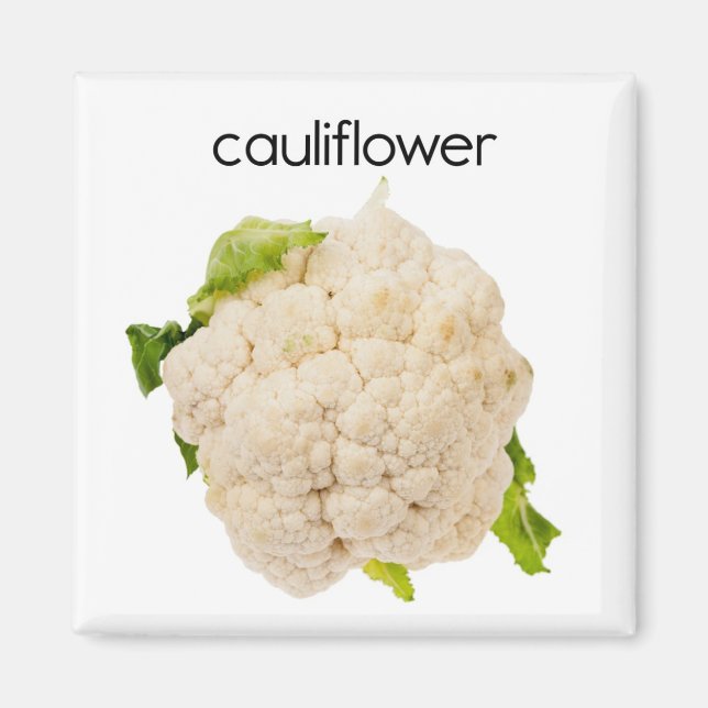 Cauliflower Refrigerator Magnet (Front)