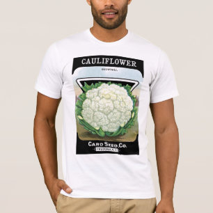 Cauliflower Seed Packet Label T-Shirt