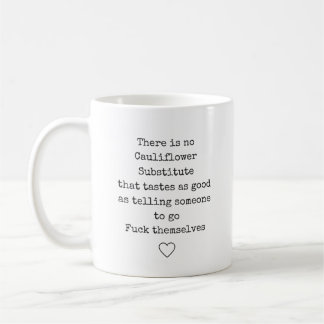 Cauliflower Substitutes Mug