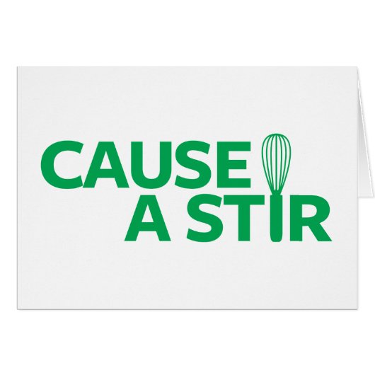 Cause a Stir Cards (Front Horizontal)