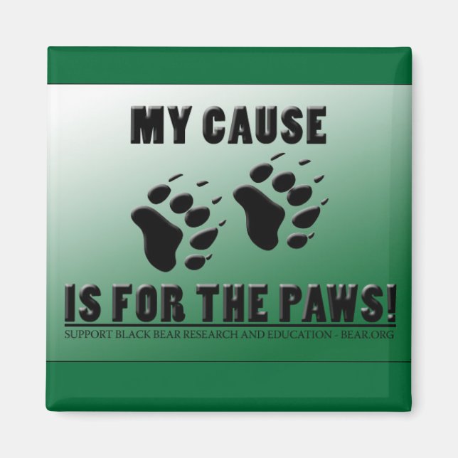Cause for the Paws Magnet (Front)
