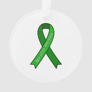 Cause Ribbon Mental Health Ornament