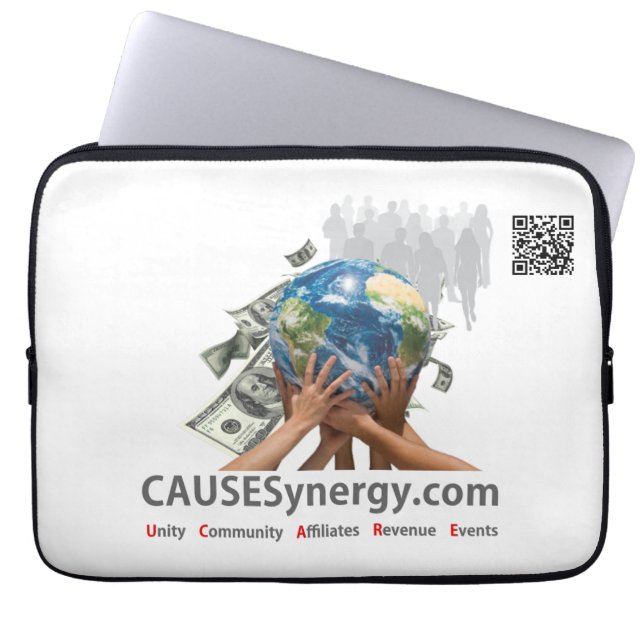 CAUSESynergy - Laptop Sleeve 13" (Front)
