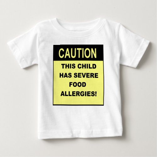 Caution2 Baby T_Shirt
