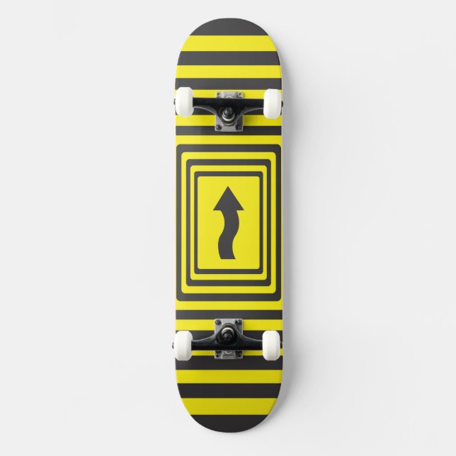 CAUTION ALLMOST FORWARD SKATEBOARD DECK (Front)