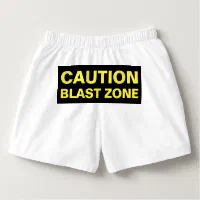 Blast Zone Fart Underwear Adult Fun Novelty Boxer Briefs Hilarious