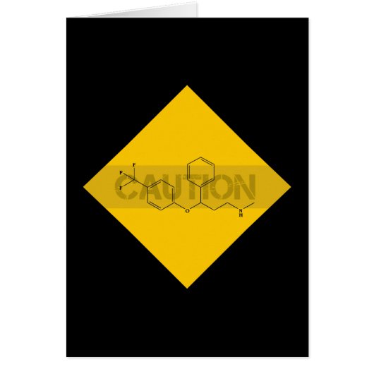 Caution: Fluoxetine Cards (Front)