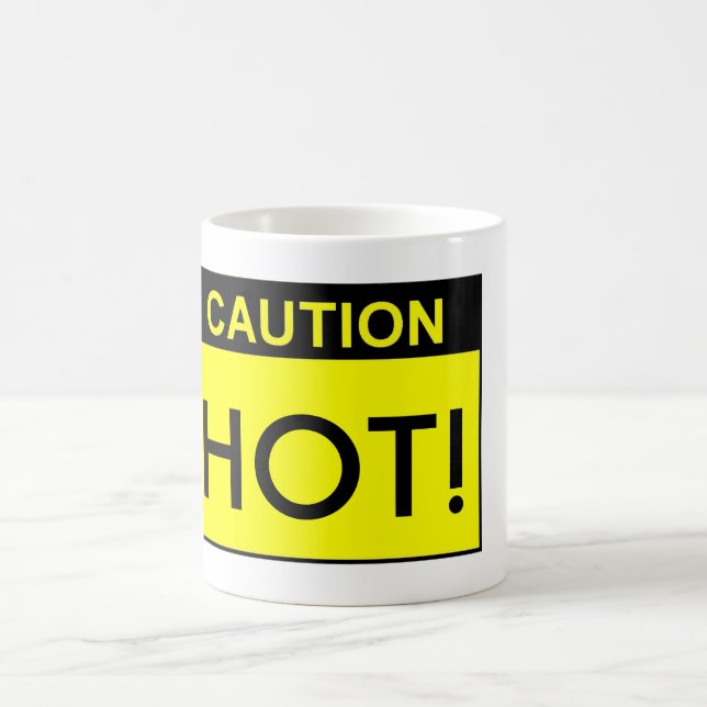Caution! HOT! Color Morph Mug (Center)