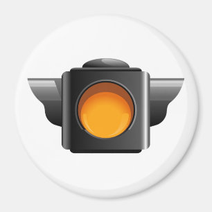 Caution Light for Classroom Management / Whatever! Magnet