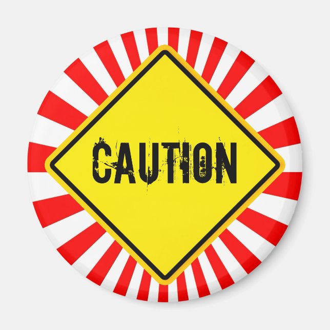 caution magnet (Front)