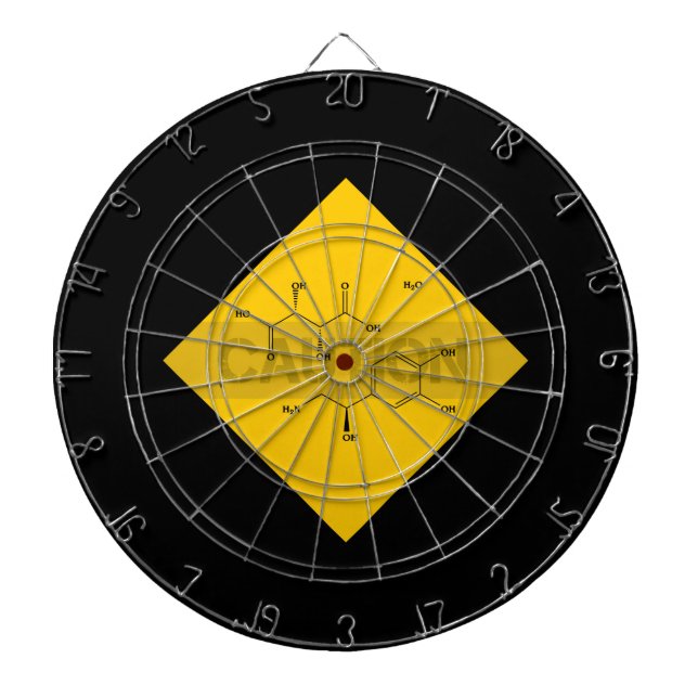 Caution: Norepinephrine Dartboard (Front)