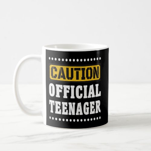 Caution Official Nager Warning 13 Coffee Mug