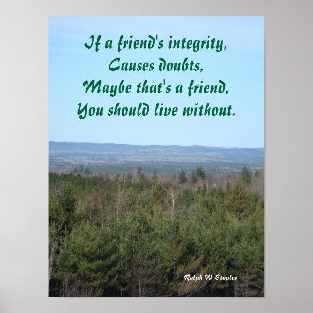 caution posters-friends poster (Front)