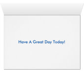 Caution sign for Birthday greeting card (Inside Horizontal (Bottom))