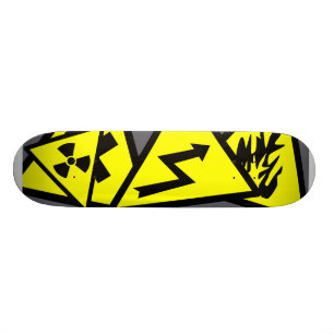 Caution Signs Skateboard