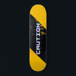 Caution Skateboard<br><div class="desc">Caution skateboard is the perfect design for those who love simplicity,  youthfulness,  and elegance. This is an excellent option for surprising your loved ones. Make the surprise of your gift and meaningful.</div>
