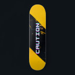 Caution Skateboard<br><div class="desc">Caution skateboard is the perfect design for those who love simplicity, youthfulness, and elegance. This is an excellent option for surprising your loved ones. Make the surprise of your gift and meaningful.</div>