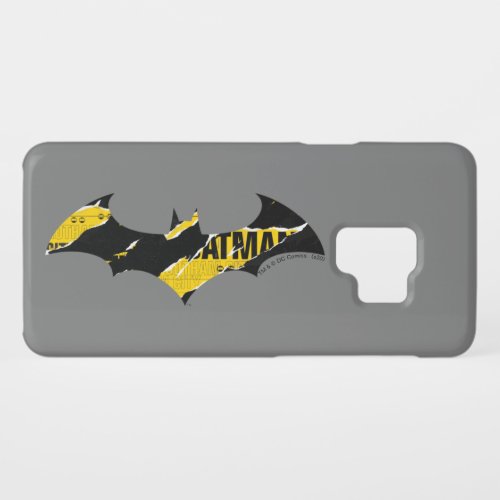 Caution Tape Batman Logo Case_Mate Samsung Galaxy S9 Case