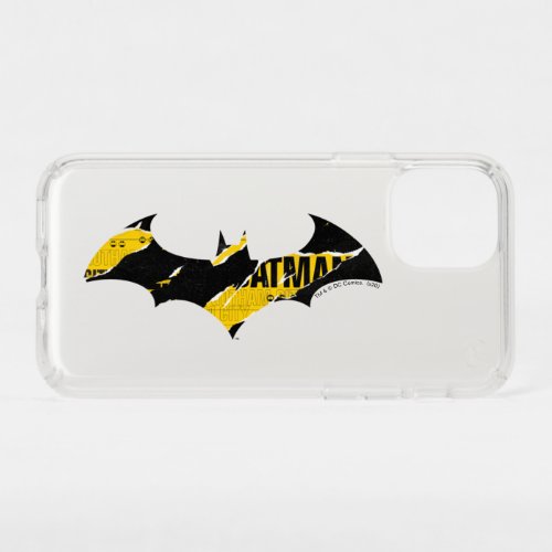 Caution Tape Batman Logo Speck iPhone 11 Pro Case