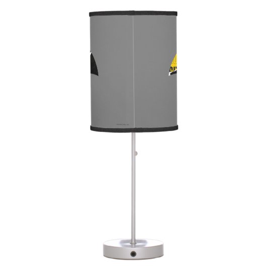 Caution Tape Batman Logo Table Lamp (Back)