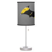 Caution Tape Batman Logo Table Lamp (Left)