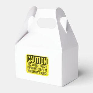 Caution This Vehicle Makes Frequent Stops At Your Favor Boxes