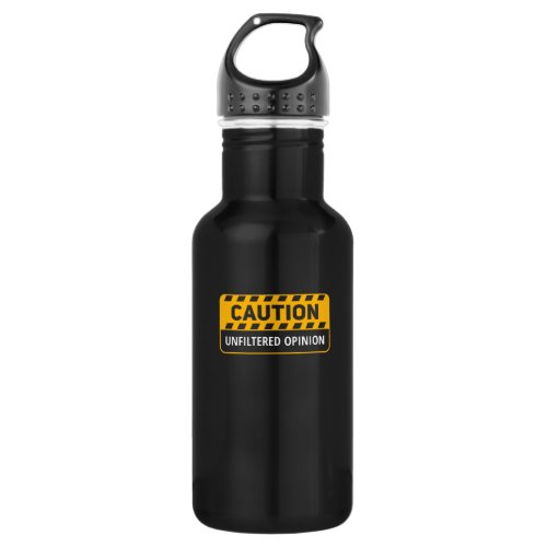 Caution Unfiltered Opinion Design For Free People Stainless Steel Water Bottle