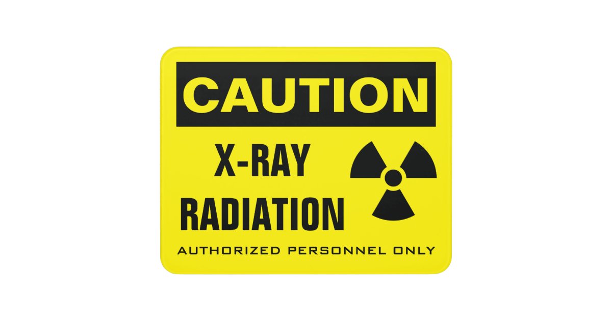 x ray radiation symbol