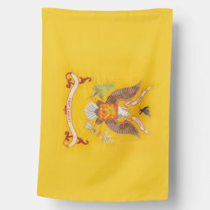 Cav Double-sided Flag Colors & Crest