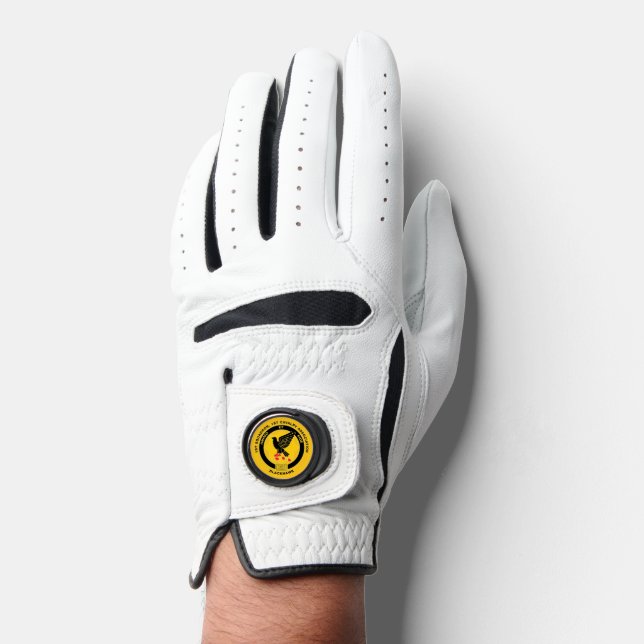 Cav Golf Glove with Ball Marker (Front)