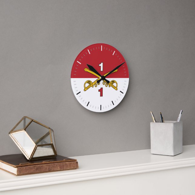 Cav Guidon Wall Clock (Office)