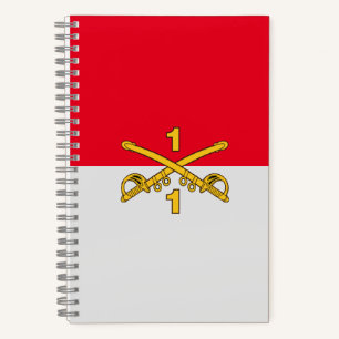 Cav Notebook - Red and White