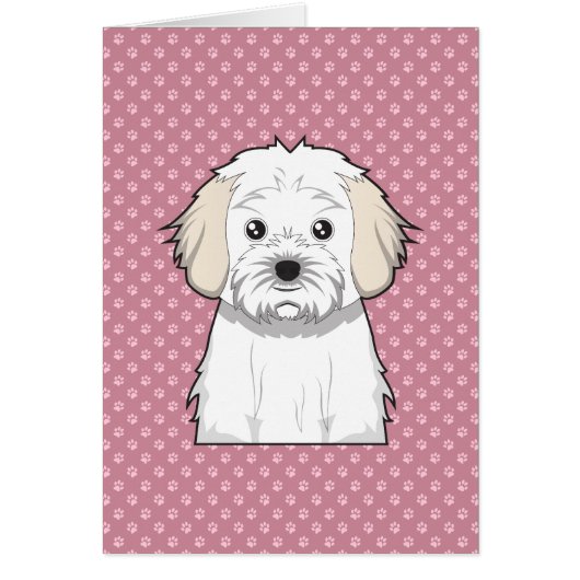 Cavachon Cartoon Cards (Front)