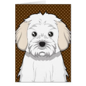 Cavachon Dog Cartoon Paws (Front)