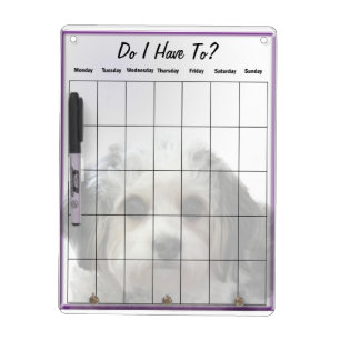 Cavachon Dry Erase Board