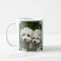 Cavachon Mug, Customized Dog Photo