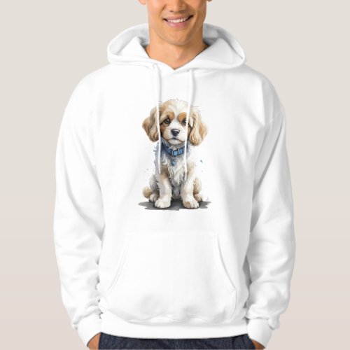 Cavachon puppy design hoodie