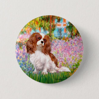 Cavalier 2 (Bl) - Garden (M) Button