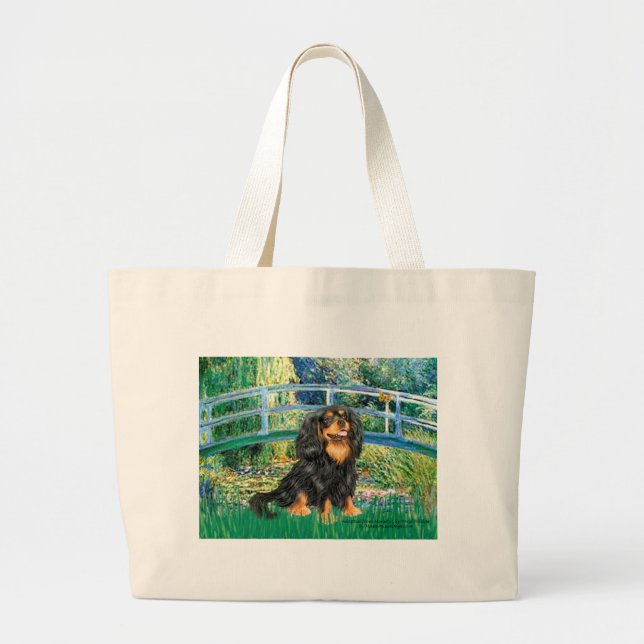 Cavalier (BT) - Bridge Large Tote Bag (Front)