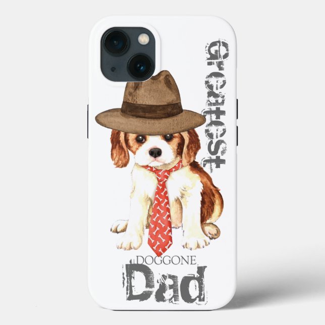 Cavalier Dad Case-Mate iPhone Case (Back)
