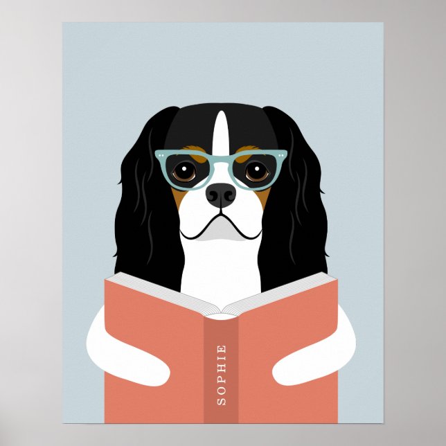 Cavalier Dog Personalized Print (Front)