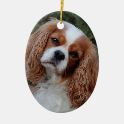 Cavalier Fond Memories Ceramic Ornament