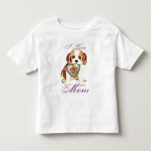 Cavalier Heart Mom Toddler T-shirt