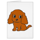 cavalier kcs ruby cartoon cards (Front)