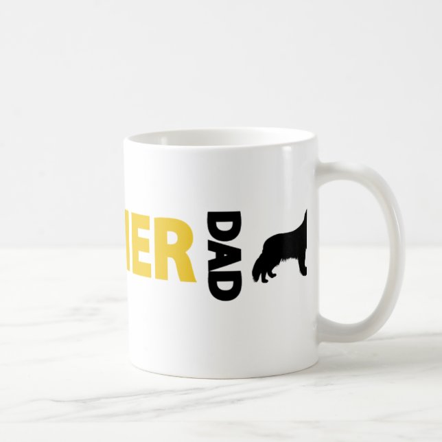 Cavalier Kind Charles Spaniel Dad Coffee Mug (Right)