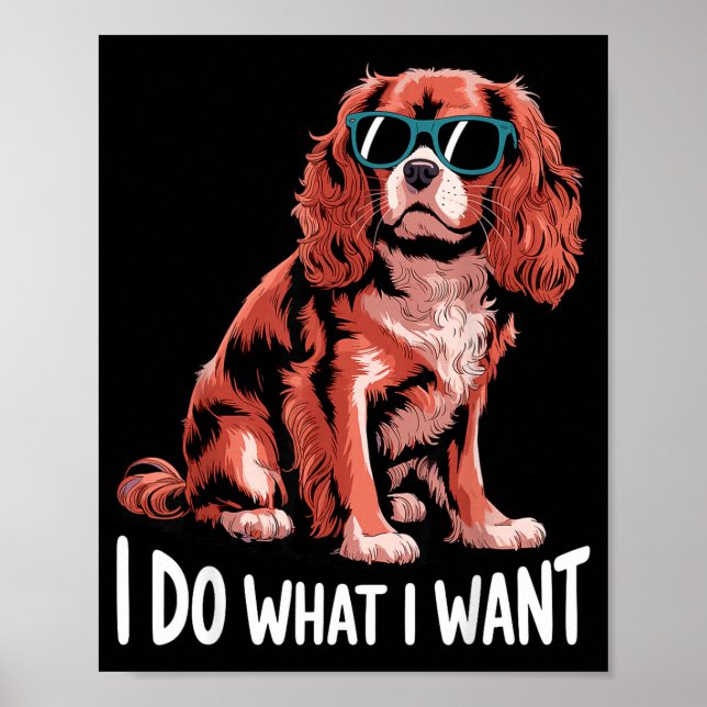 Cavalier King Charles Art For Men Women Cavalier S Poster (Front)