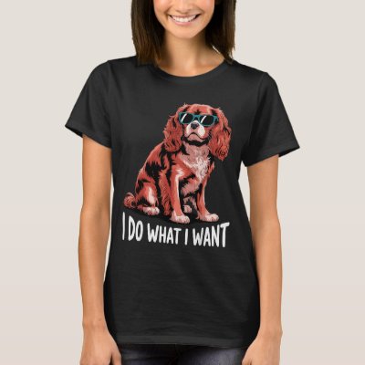 Cavalier King Charles Art For Men Women Cavalier S T-Shirt
